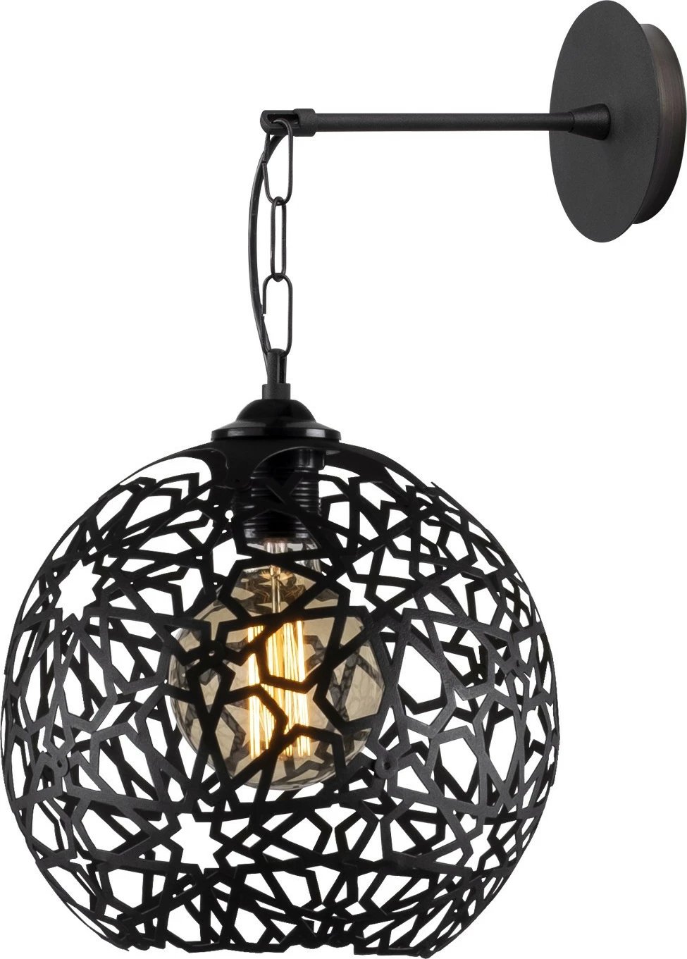 Llambë muri Opviq Fellini MR-710, metal i zi Llambë muri Opviq Fellini MR-710, metal i zi