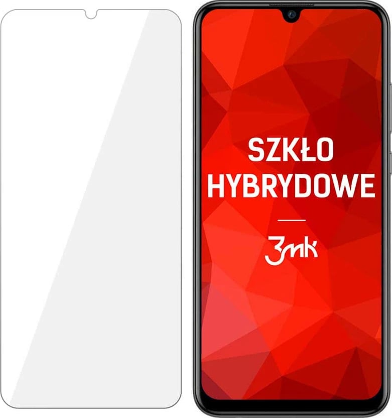 Mbrojtës ekrani hibrid, 3mk Protection FlexibleGlass Special Edition për Huawei P Smart 2019, 7H, antibakterial, ultra i hollë, transparent