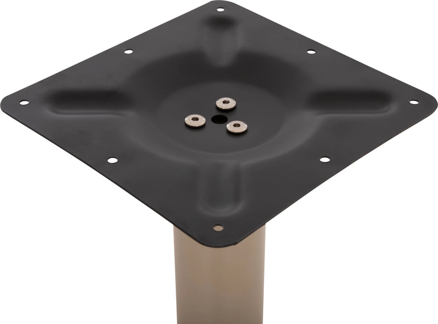 Baza për tavolinë bari, metal/hekuri i derdhur, ngjyrë kapuçino, FH417.25, 62x62x108cm