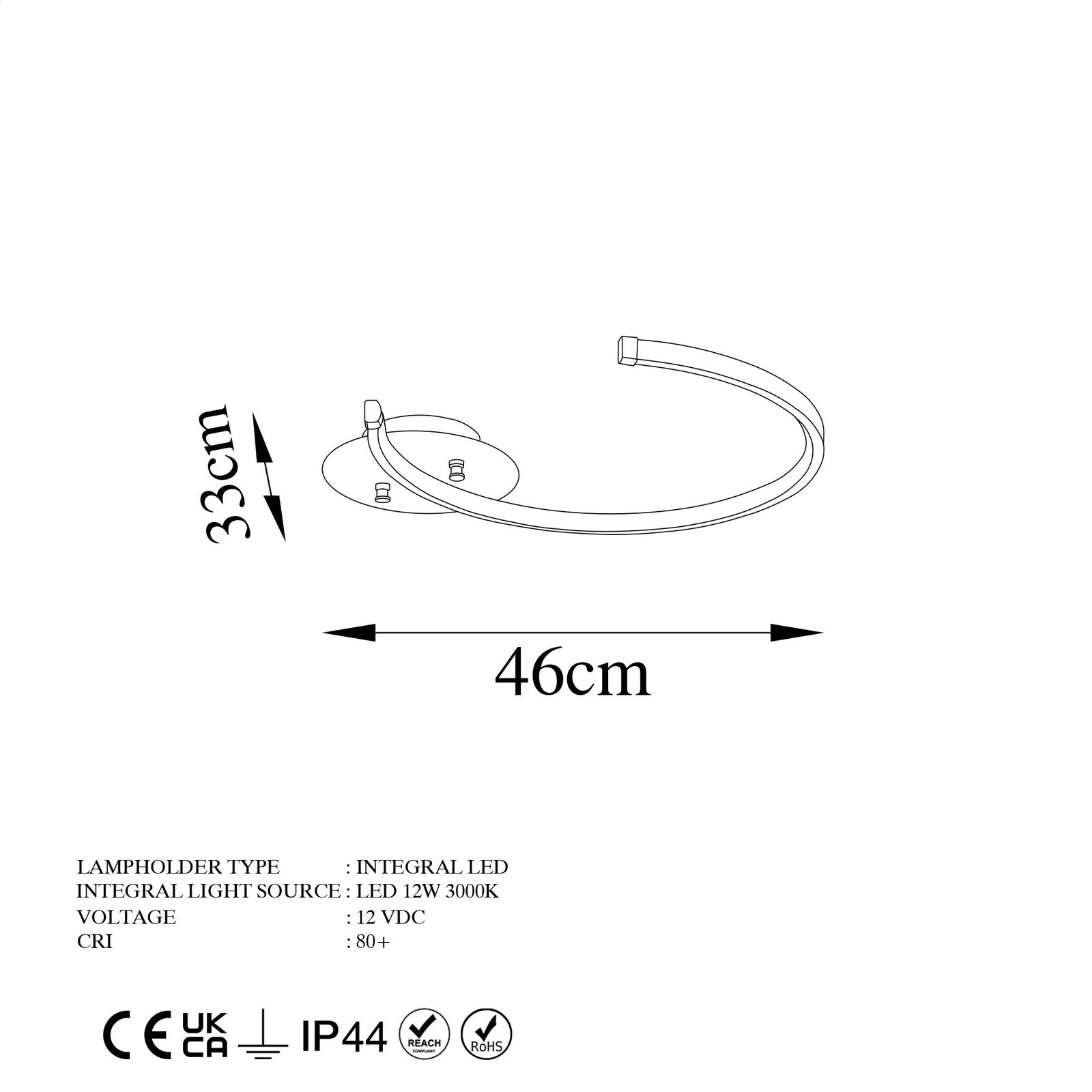 Llambë tavani Opviq, Moon - 13327, ngjyrë e zezë Llambë tavani Opviq, Moon - 13327, ngjyrë e zezë