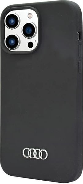 Mbështjellës Audi Silicone Case për iPhone 14 Pro 6.1", i zi
