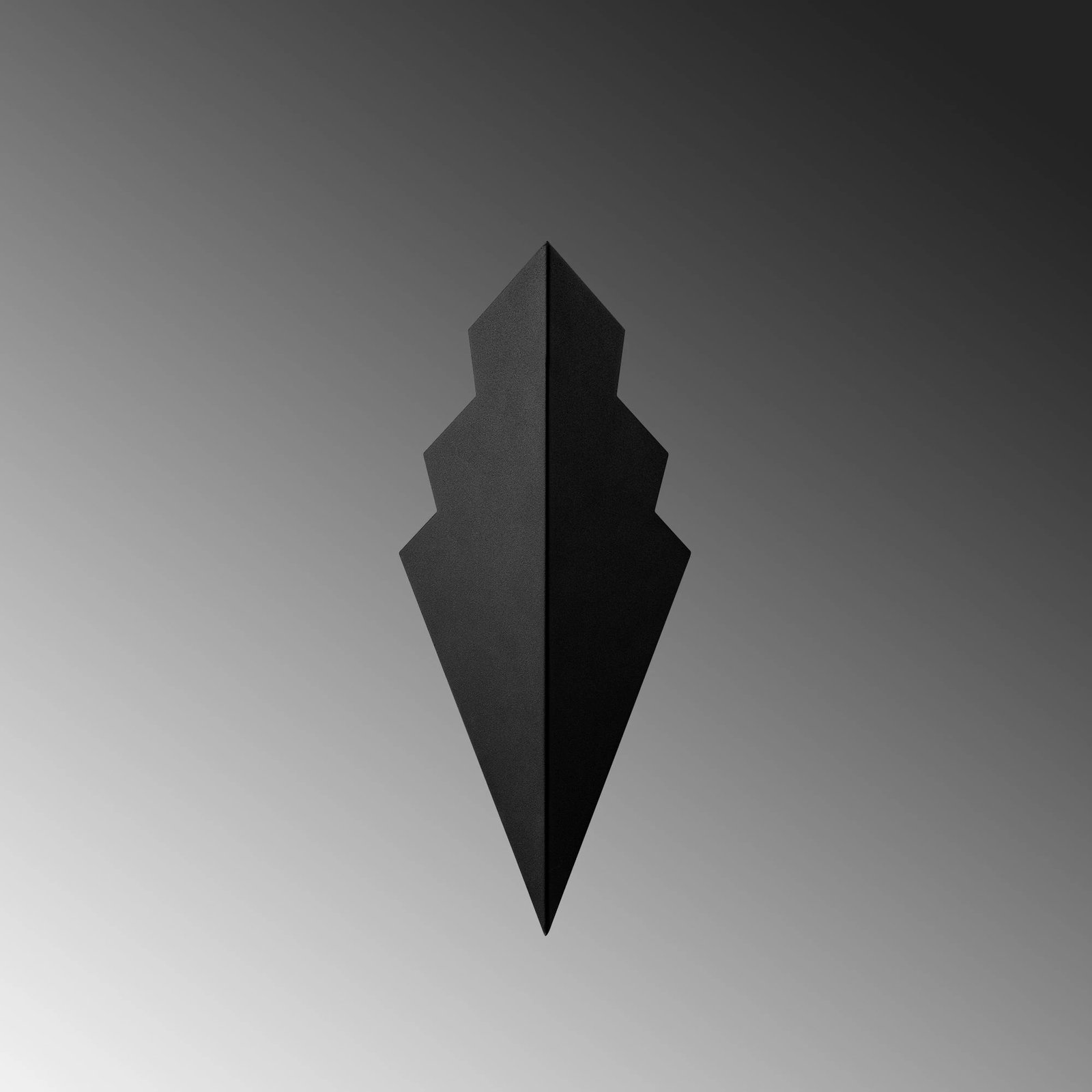 Llambë muri Opviq, Arrow - 15172, ngjyrë e zezë Llambë muri Opviq, Arrow - 15172, ngjyrë e zezë