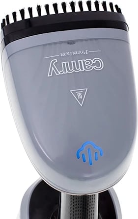 Hekur me avull rrobash, Camry, CR 5033, 1200W (max 1800W), 15 g/min, depozitë 350 ml, dore palosëse, gri/zezë