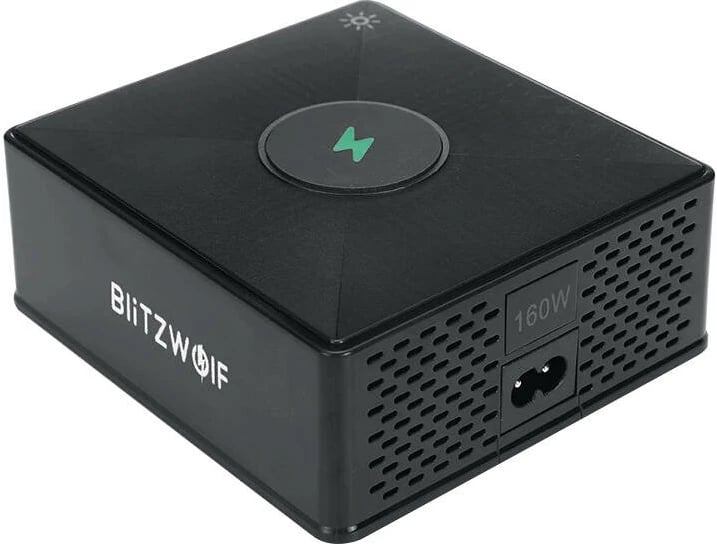 Karikues BlitzWolf 868H, 2xUSB-A, 3xUSB Type-C, 160W, i zi