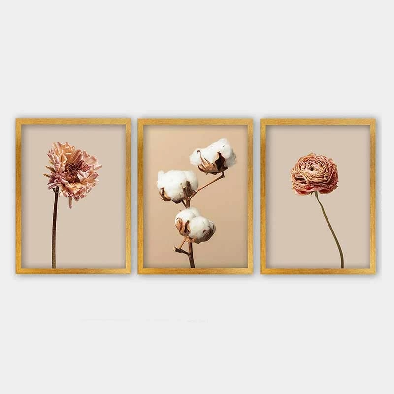 Pikturë dekorative me kornizë (3 copë), Wallity, 3AC_2955490_3545