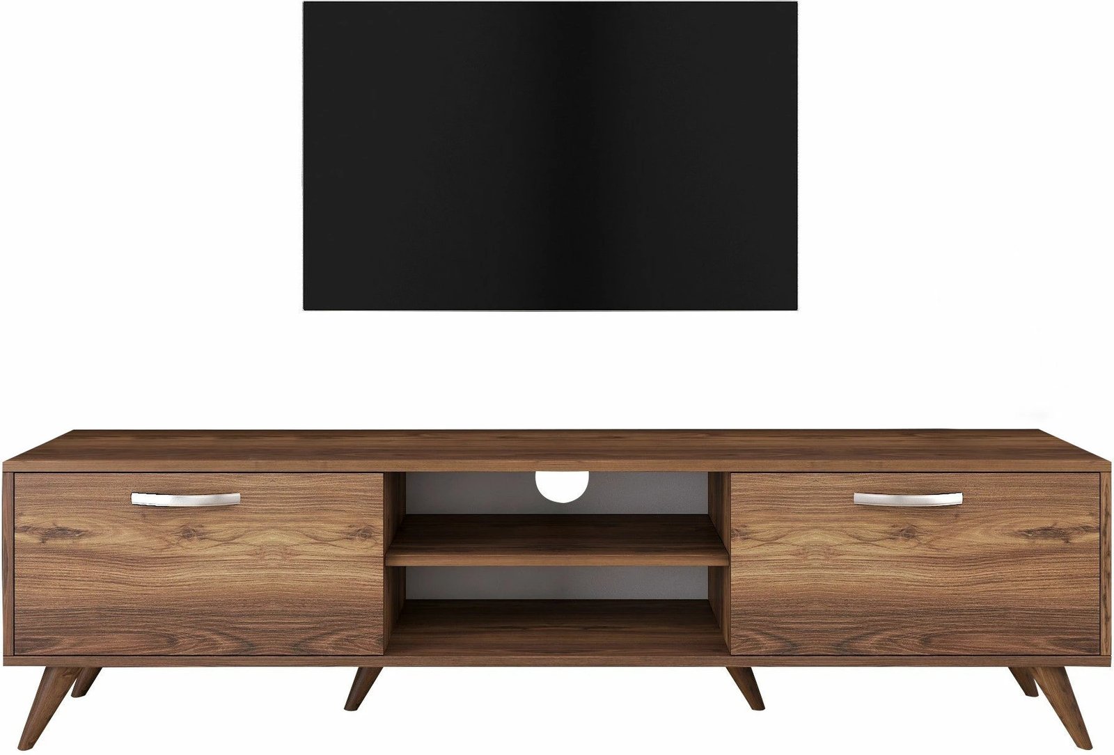 Komodë TV Hanah Home, A9 - 221, ngjyrë arre, 180x48.6x35cm Komodë TV Hanah Home, A9 - 221, ngjyrë arre, 180x48.6x35cm