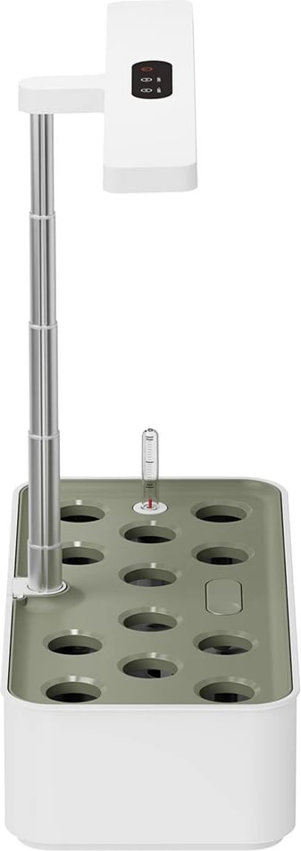 Vazo e mençur GreenBlue GB133 për rritje bimesh, 4L, 12 vende, LED, e bardhë