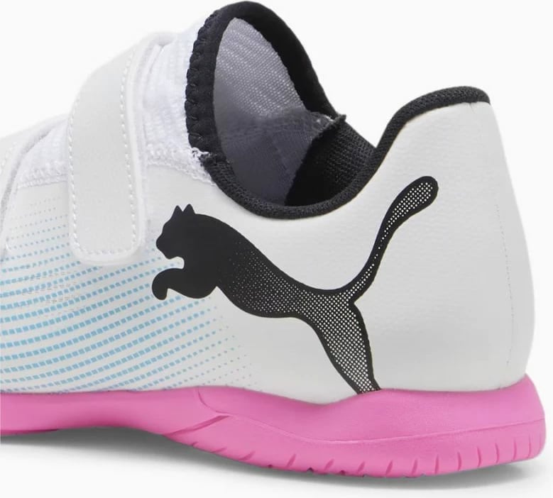 Atlete futbolli për fëmijë Puma Future 7 Play IT Jr, të bardha