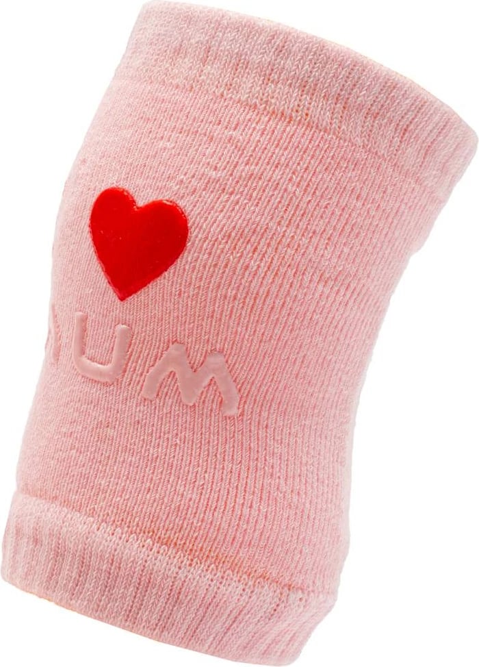 mbrojtëse gjuri për bebe, New Baby, me ABS antirrëshqitës, universal, rozë, 1 palë