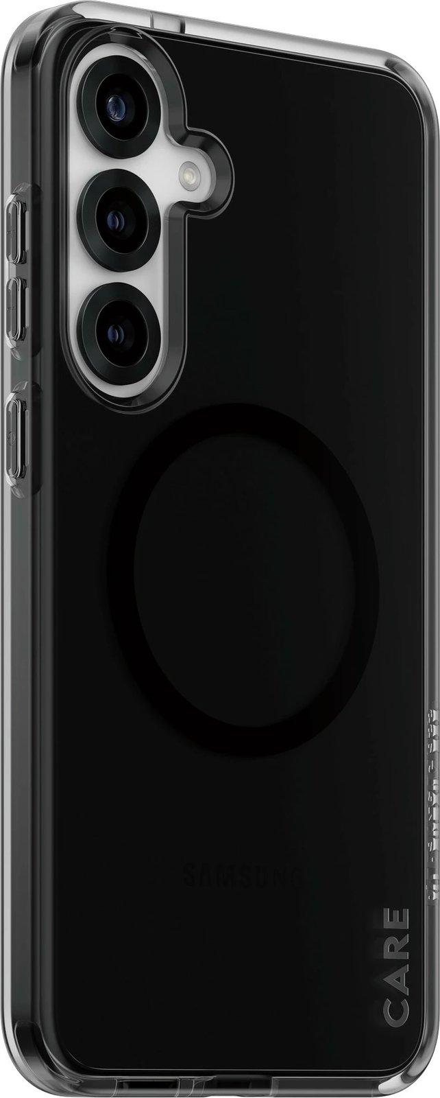 Mbështjellës PanzerGlass CARE Flagship, Galaxy S25 Plus, QI compatible, i zi