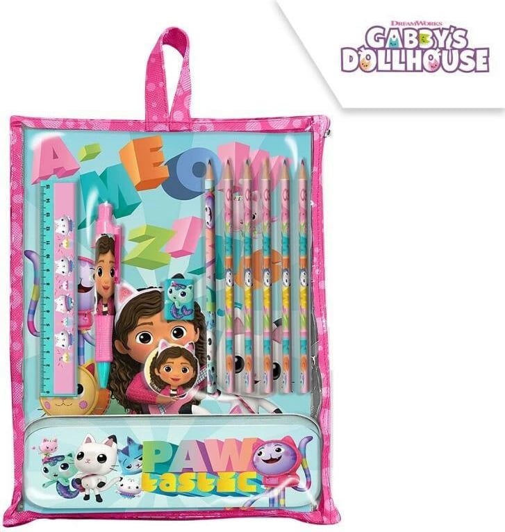 Set pikturimi EUROSWAN Gabi's Dollhouse, 12 pjesë, në qese dhurate