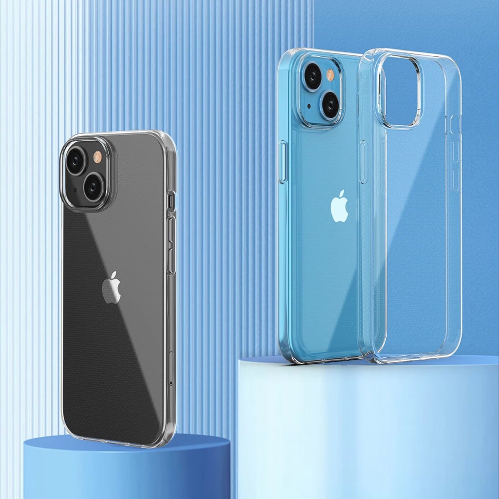Mbështjellës Hurtel Ultra Clear për iPhone 15, 0.9mm, Transparent