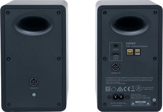 Boksa Edifier M60, 66W, Bluetooth 5.3, USB-C, të zi