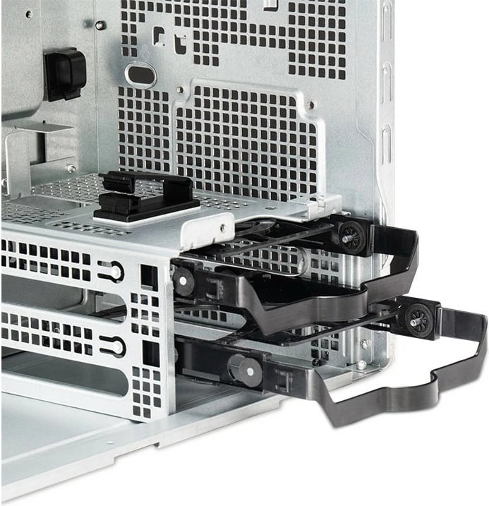 Kasë Chieftec UNI Series BS-20B-OP midi tower, micro ATX/Mini-ITX, e zezë