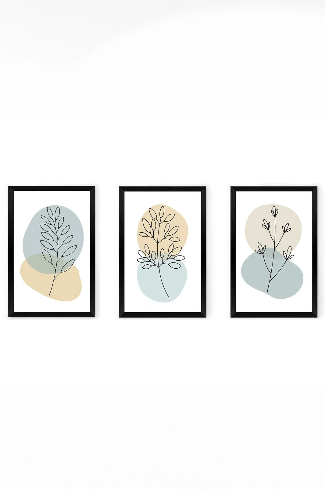 Set pikturash dekorative (3 copë), Wallity, Artsycllct25