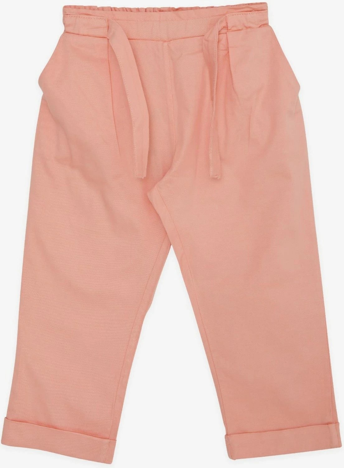 Pantallona për vajza Escabel, me bel elastik dhe xhepa, ngjyrë pistacho