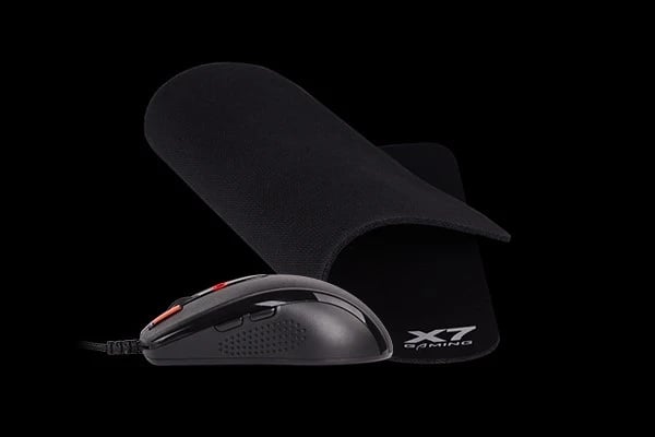 Set maus + mauspad A4Tech X-7120, USB Tipi-A, i zi