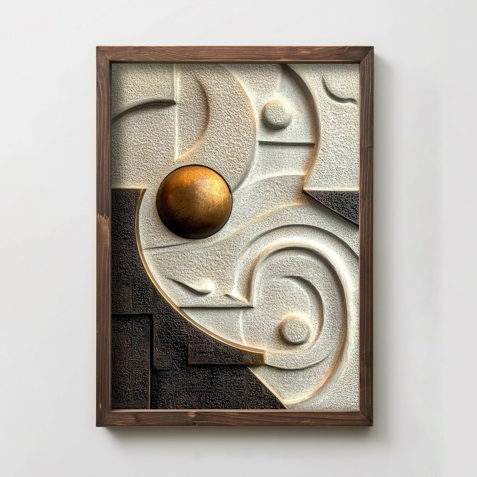 Pikturë dekorative me kornizë MDF, Wallity, TUN068-XL