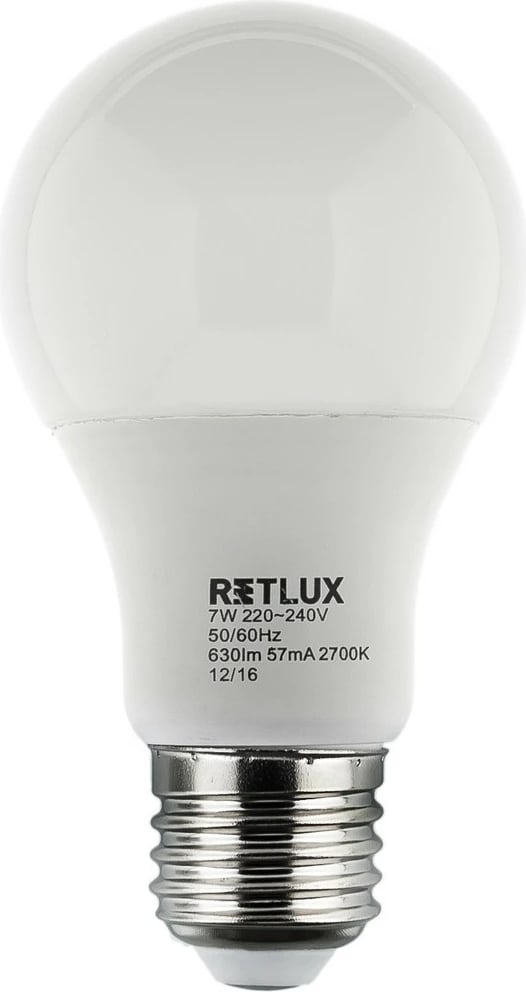 Poç Retlux RLL 243 LED, 7W A60 E27