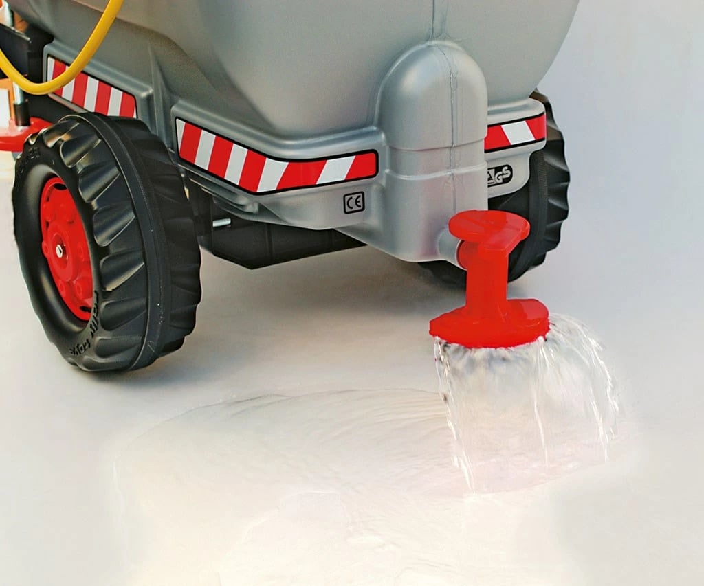 Rimorkio cisternë lodër, Rolly Toys, RollyTanker, me pompë dhe spërkatës, gri