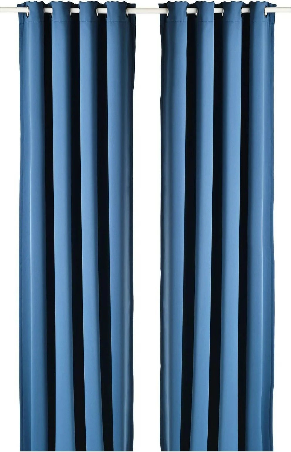 Perde blackout blu Evila Originals, 145x250cm