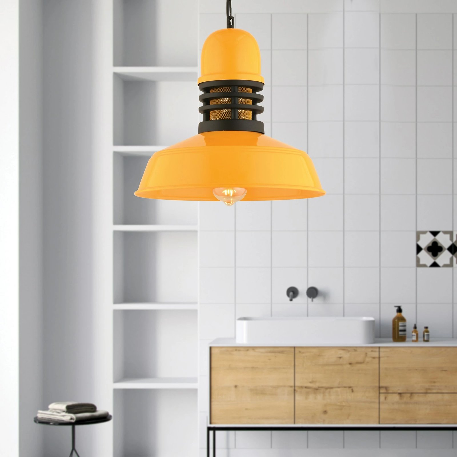 Llambë tavani Opviq, ngjyrë e verdhë, RT-44