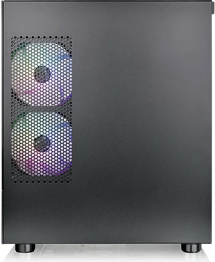 Kasë Thermaltake View 170 TG ARGB, Micro Tower, micro ATX/Mini-ITX, xham i temperuar, e zezë