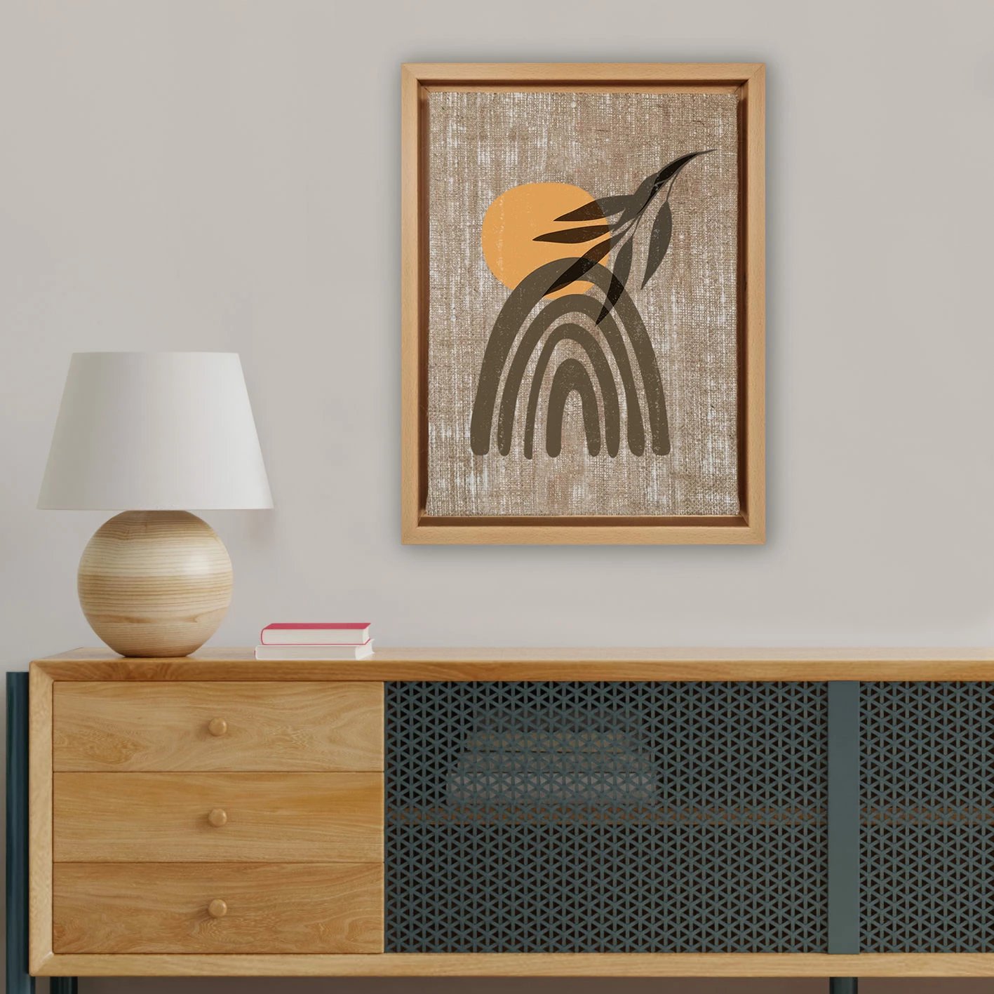 Pikturë dekorative në kanavacë, shumëngjyrëshe, Wallity, LNJ91953854347 - 4666