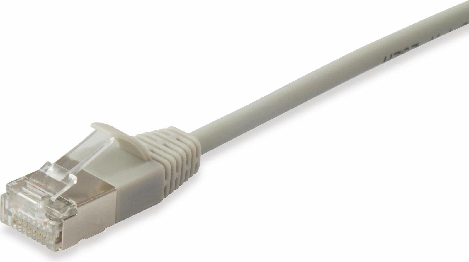 Kabllo rrjeti EQUIP Cat6a F/FTP Slim, 2m, flat, bezhë