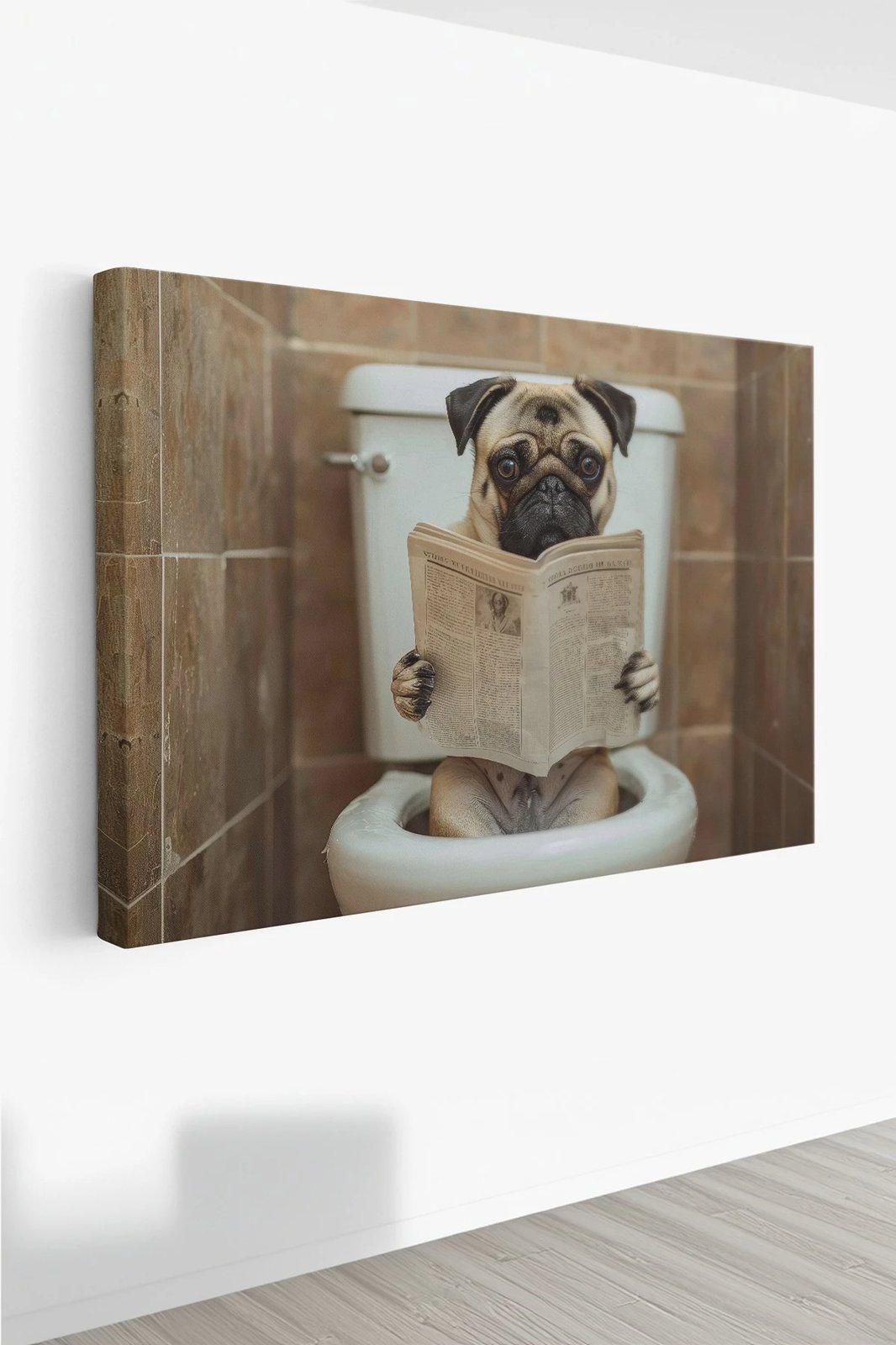 Pikturë dekorative në kanavacë, shumëngjyrëshe, Wallity, Ersyaıhyvn30, 40x60cm