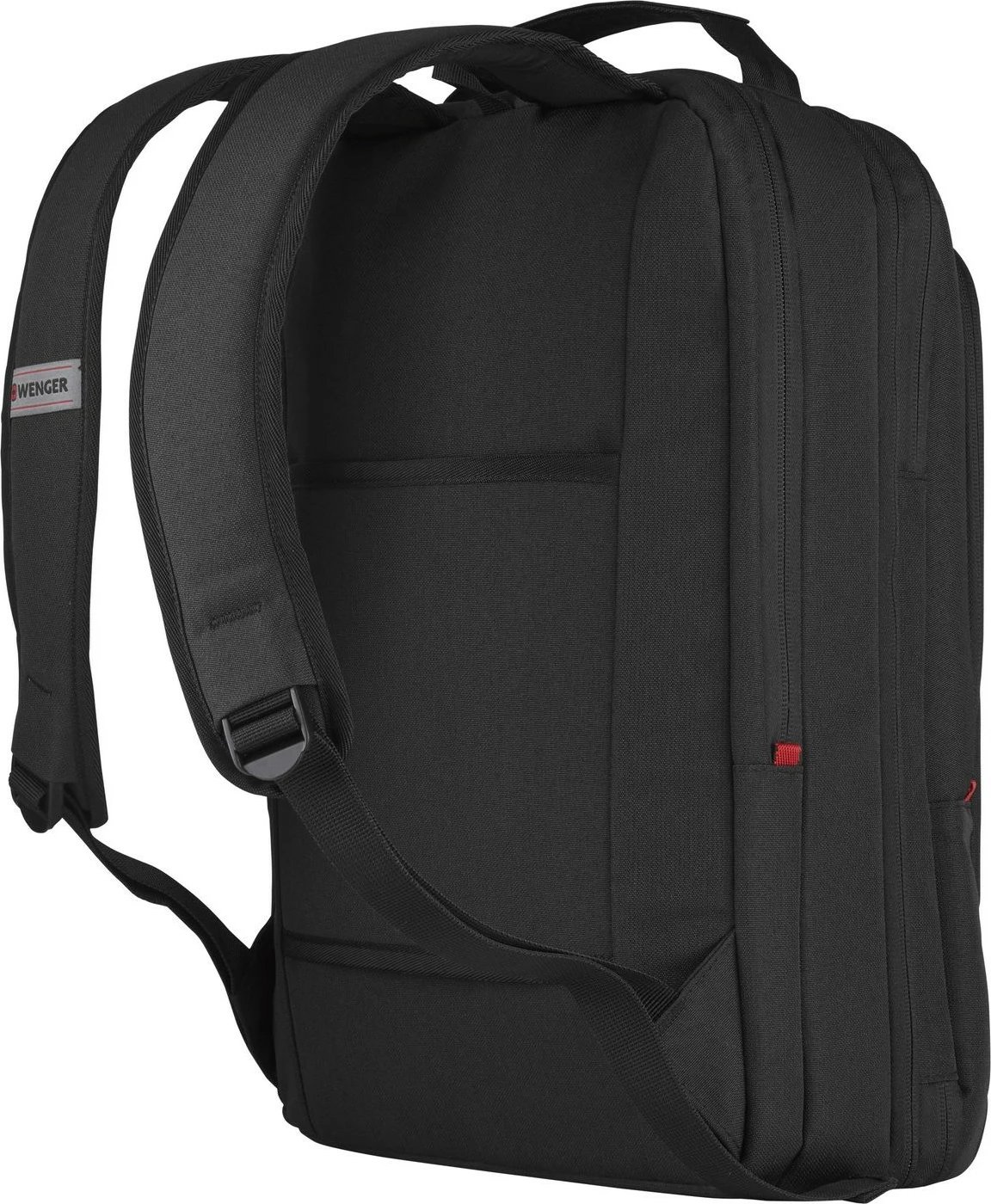 Çantë shpine Wenger City Traveler Carry-On, 16 inç, xhep për tablet 12 inç, e zezë