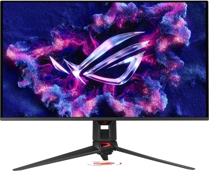 Monitor gaming Asus ROG PG32UCDMR 32" 4K QD‑OLED 240 Hz 0.03 ms HDMI 2.1 DP 2.1 USB‑C 90 W, e zezë