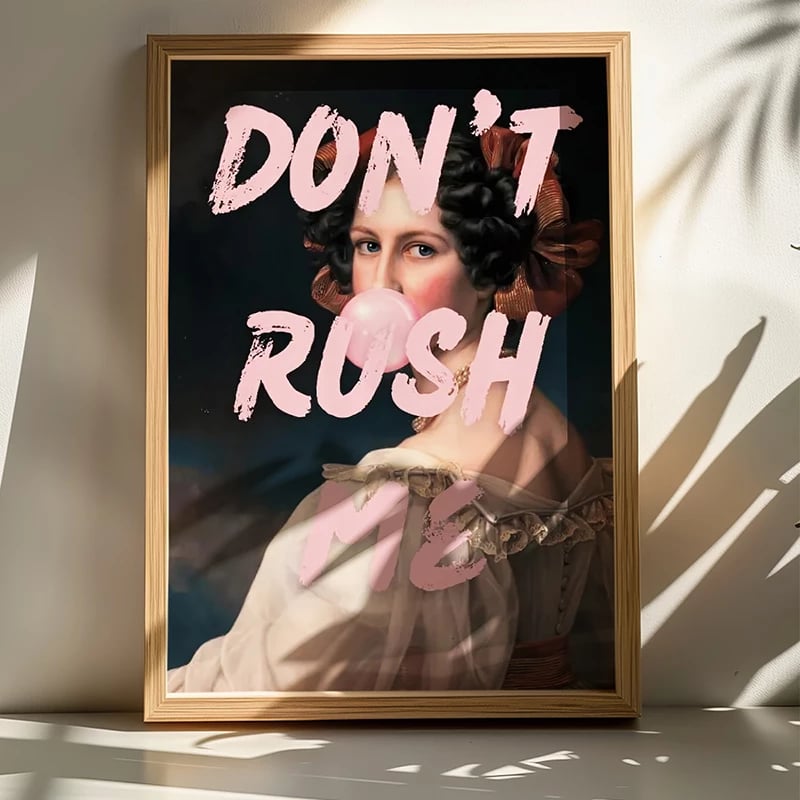 Pikturë muri në kornizë Rushea, print digjital, shumëngjyrëshe, 50x2x70cm