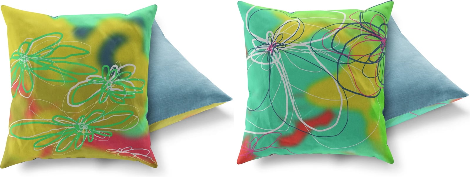 Set jastëkësh (2 copë), shumëngjyrësh, Evila Originals, AB-4504-4505