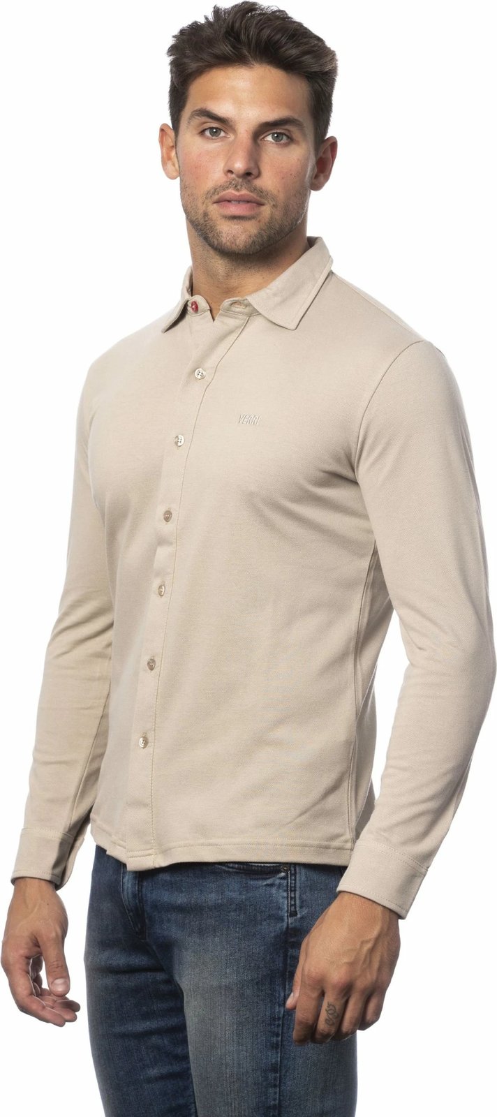 Këmishë për meshkuj Verri, bezhë 