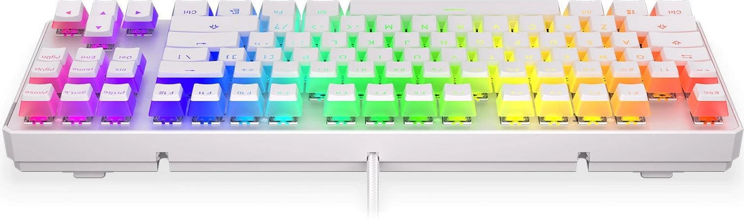 Tastierë gaming, Endorfy, TKL, RGB, e bardhë 