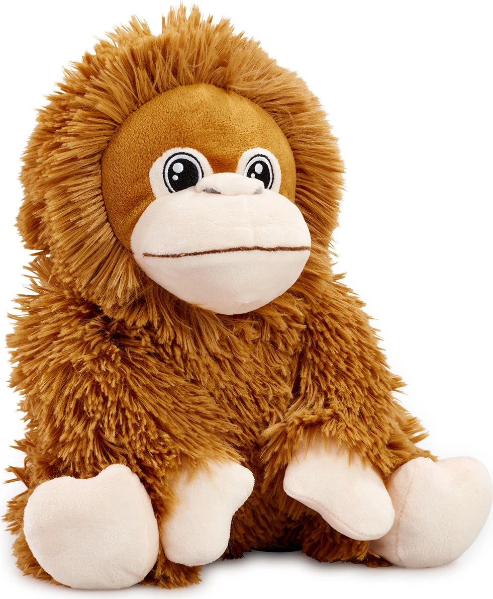 Snuggle Buddies 30cm Endangered Animals Plush Toy - Orangutan