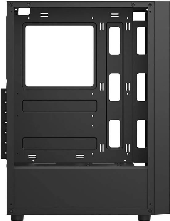 Kasë Darkflash A290, Midi Tower, xham i temperuar, e zezë