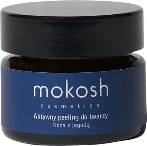 Peeling për fytyrë për femra Mokosh Rose me Berry 15ml