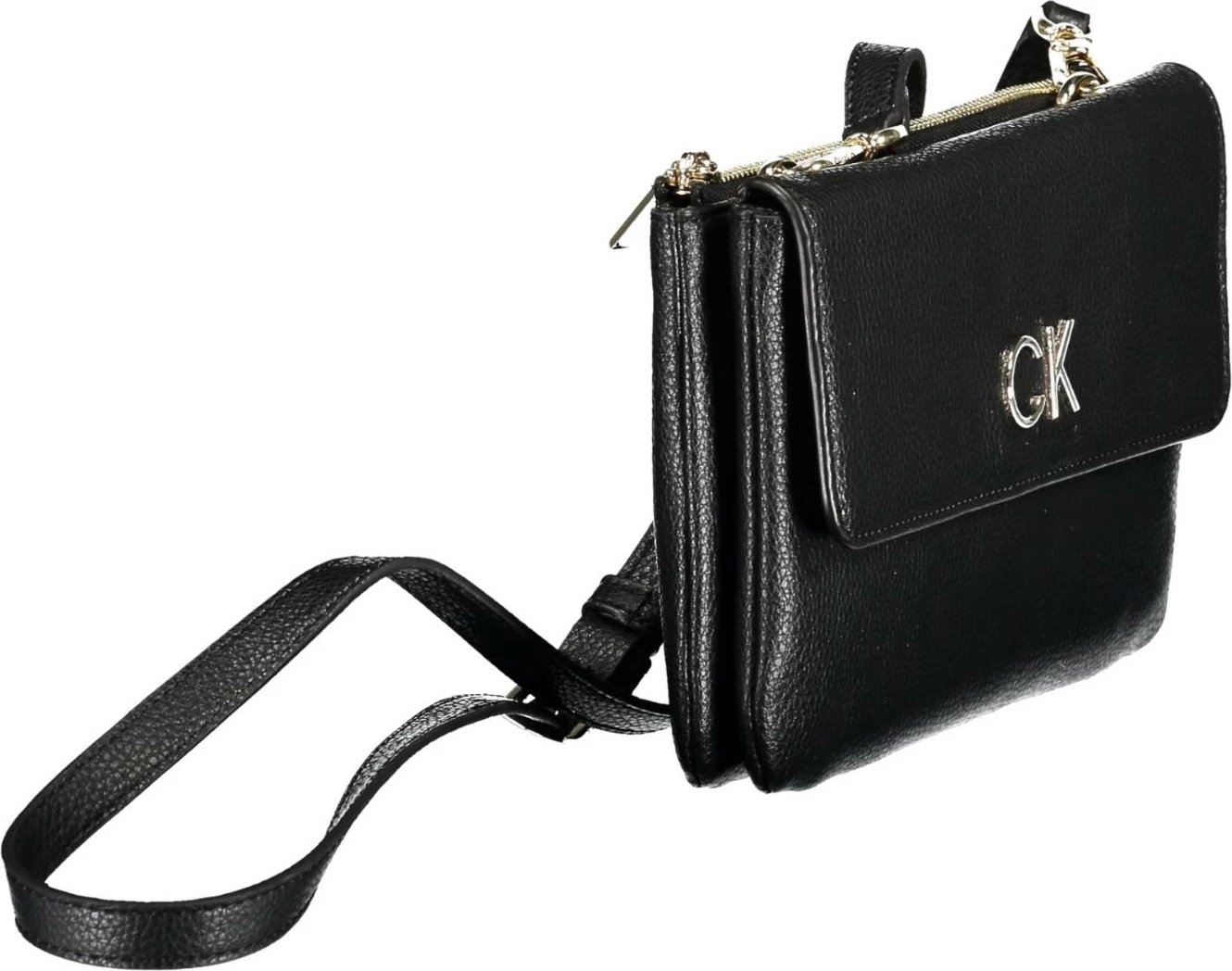 Çantë krahu për femra Calvin Klein, e zezë