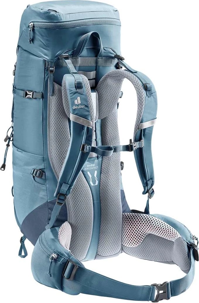 Çanta për trekking Deuter Aircontact Lite 40 + 10, e gjelbër