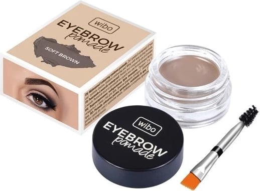 Pomadë për vetulla Wibo 1 Soft Brown 6g