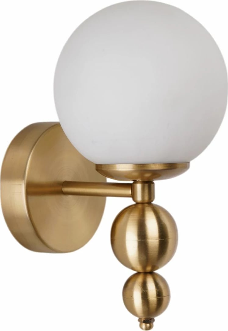 Llambë muri Opviq, 9050-1A, e bardhë dhe e artë Llambë muri Opviq, 9050-1A, e bardhë dhe e artë