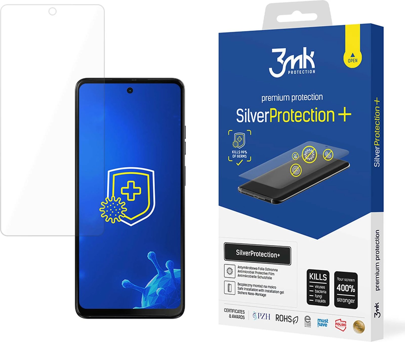 Film mbrojtës 3mk SilverProtection+ për Motorola Moto G04s