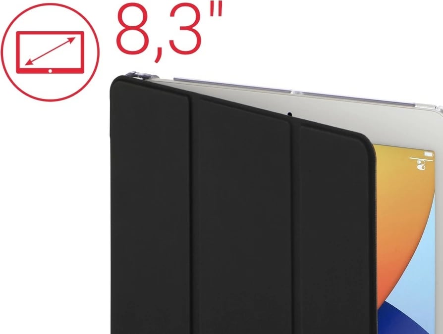 Mbështjellës Hama për iPad Mini 8.3 (2021), flap, i zi