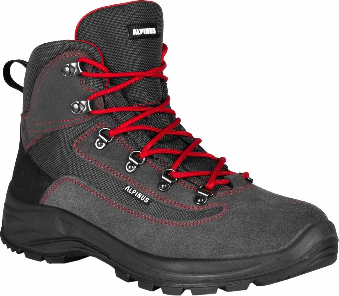 Atlete trekking unisex Alpinus, graphite-red