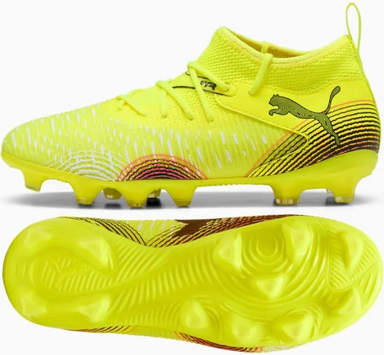 Atlete futbolli për fëmijë Puma, të verdha