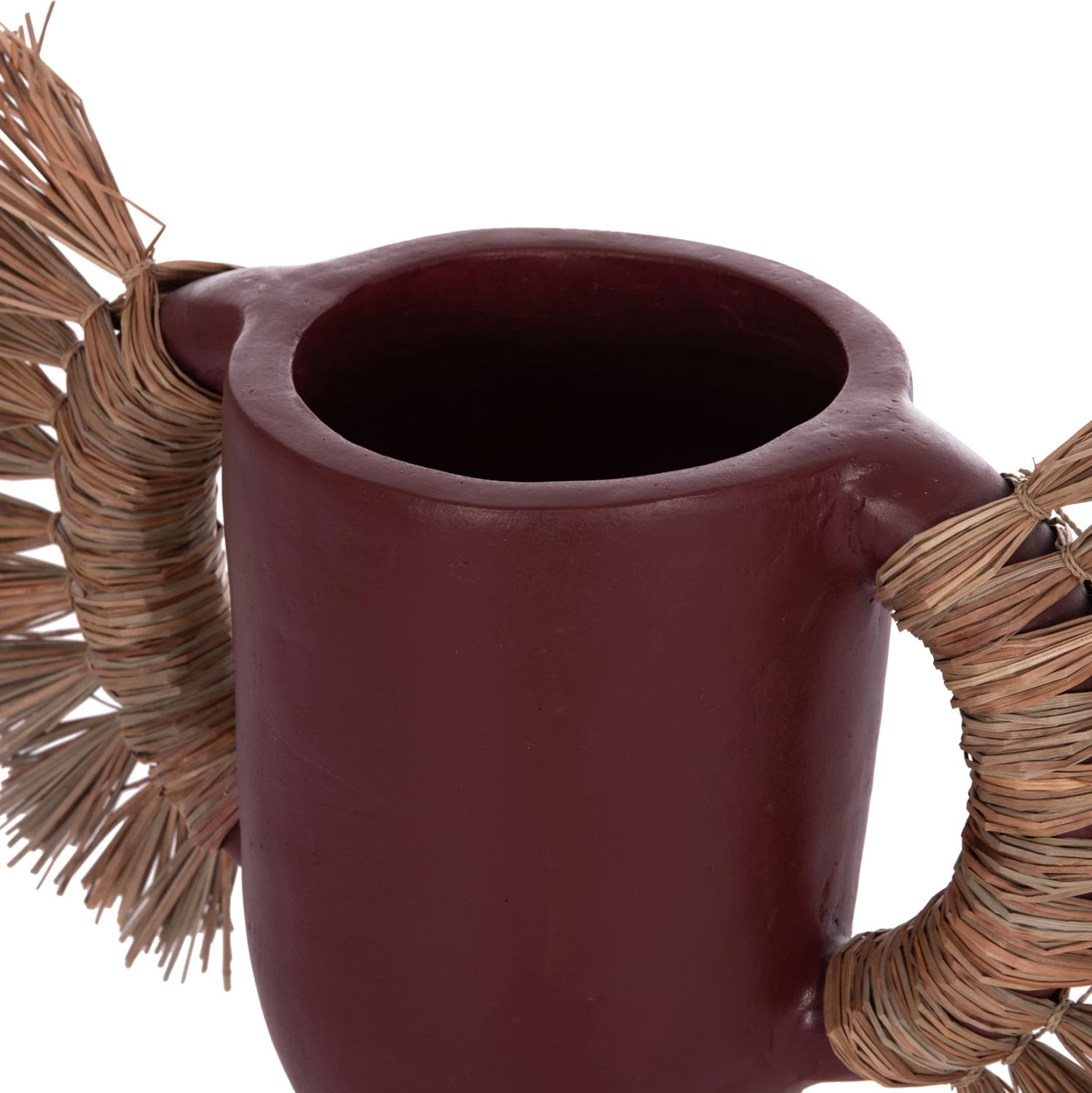 Vazo dekorative tavoline ALICA, terrakotë, ngjyrë maro, me bar të thatë, FH4668.06S, 55x19x34Hcm Vazo dekorative tavoline ALICA, terrakotë, ngjyrë maro, me bar të thatë, FH4668.06S, 55x19x34Hcm