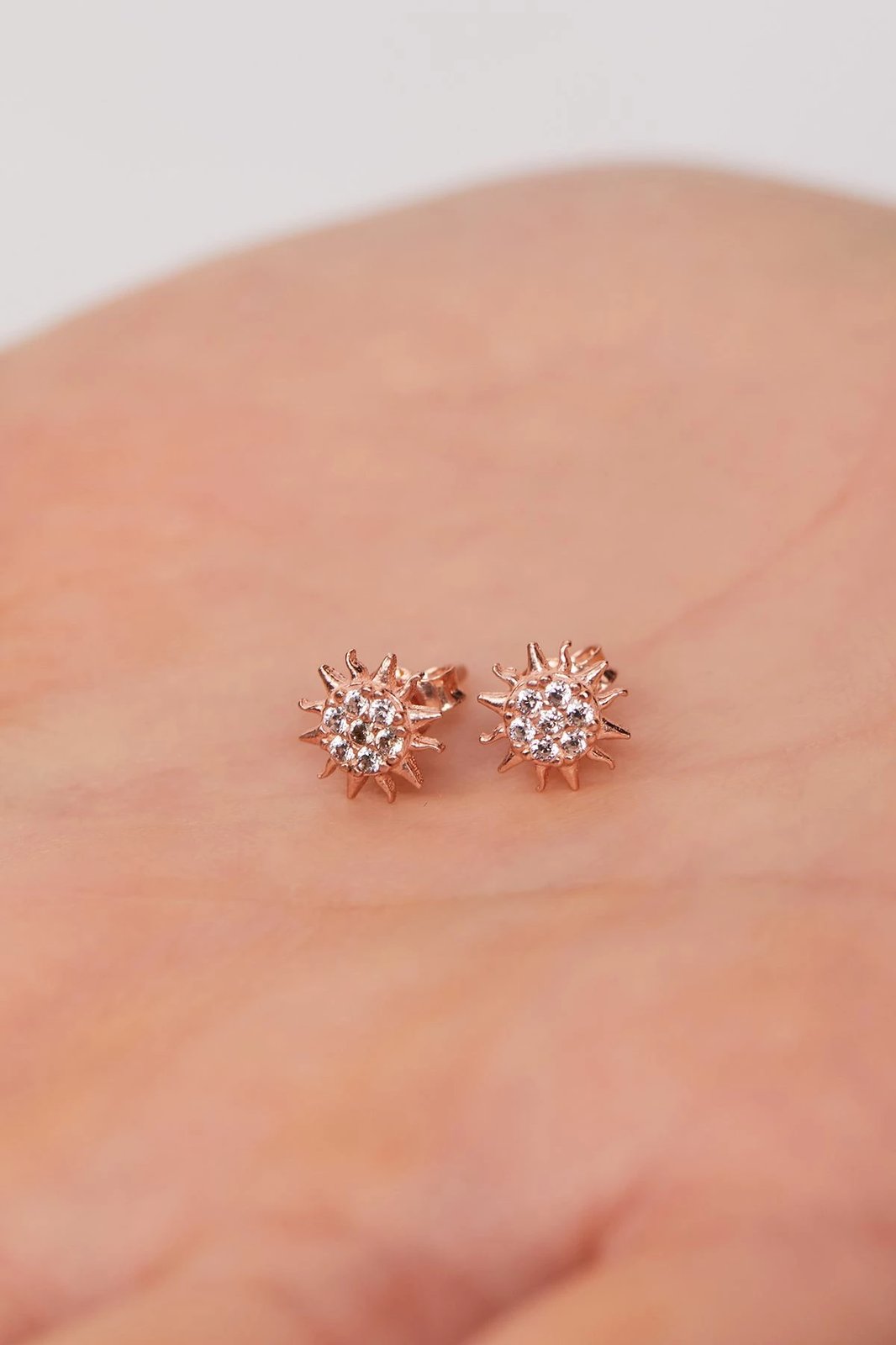 Vathë argjendi Elika, ngjyrë rozë, ELKMD50590R