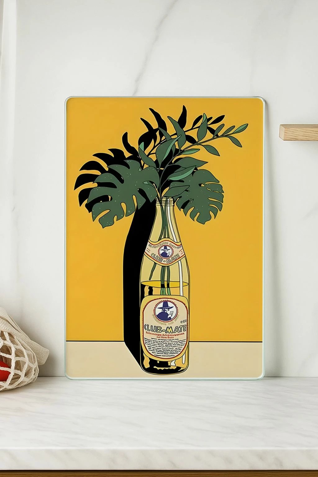 Dërrasë prerëse Hermia, qelq i temperuar, shumëngjyrëshe, 30x40cm Dërrasë prerëse Hermia, qelq i temperuar, shumëngjyrëshe, 30x40cm